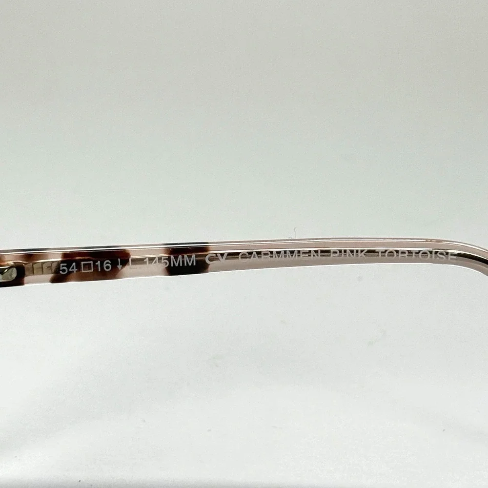 STEVE MADDEN‎ CV Carmmen Eyelgasses Frame Only 54-16-145 Pink Tortoise Full Rim